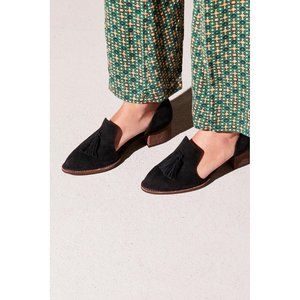 Free People Jeffrey Campbell Charles Slip-On Tassel Loafers Suede Size 8 New